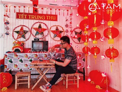 Ôn lại Tết Trung Thu người Việt Nam xưa cùng cách Decor độc đáo tại Tâm Coffee - Tâm Shoppe